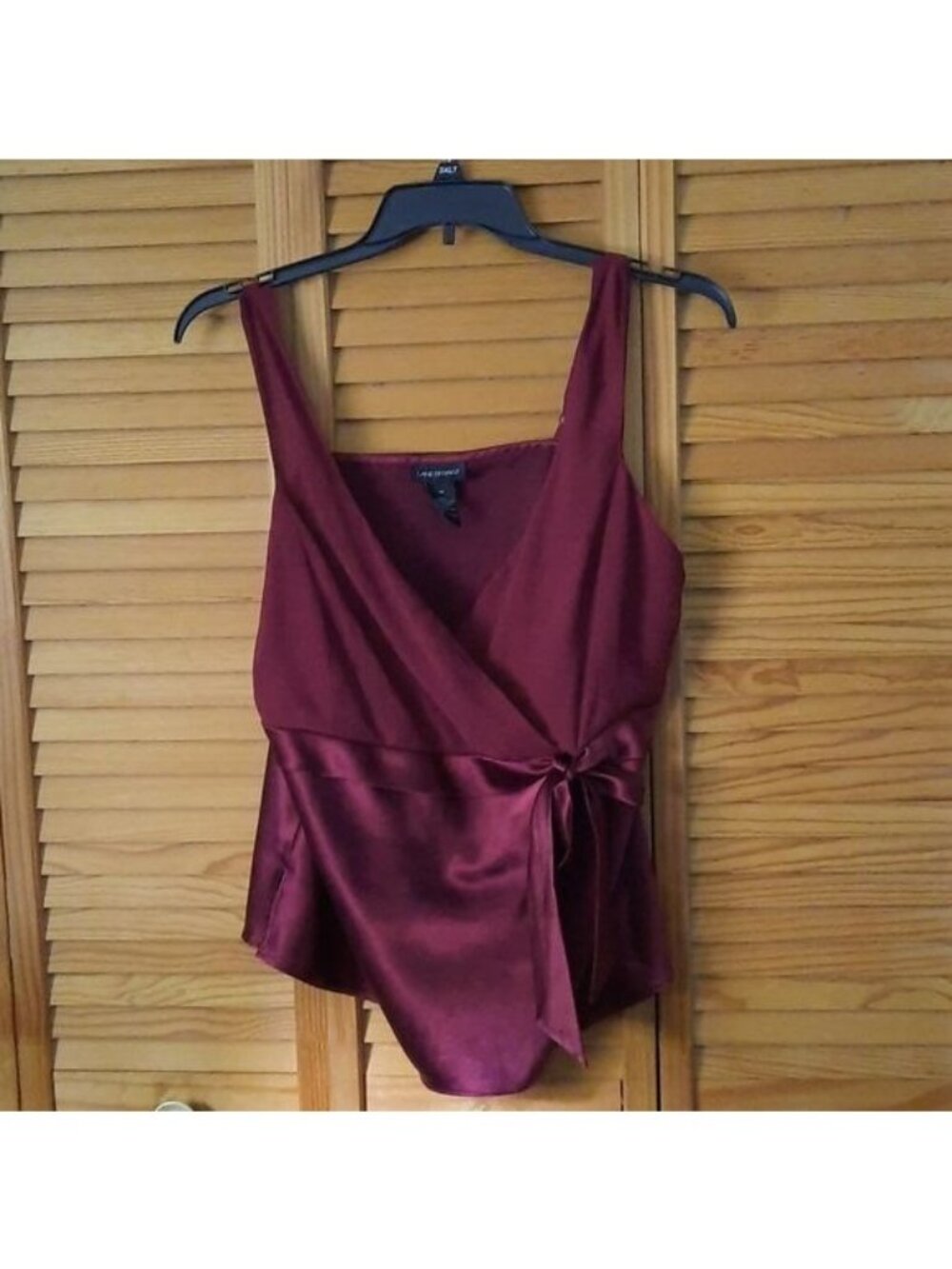 Lane Bryant  Empire Waist Faux  Wrap Adjustable Strap Camisole Size 18